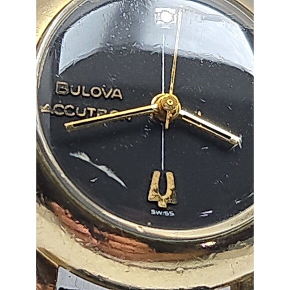 Vintage 1974 Bulova Accutron Womens Diamond Dial 10K RGP Tuning Fork Watch -Read main image 12